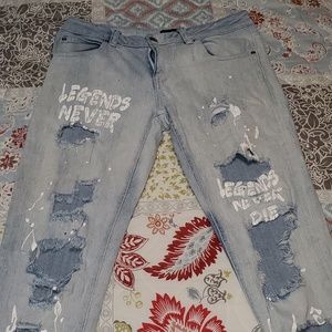 Legends never die jeans